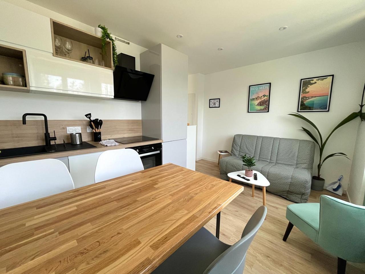 Off Appartement Ergué-Gabéric Buitenkant foto